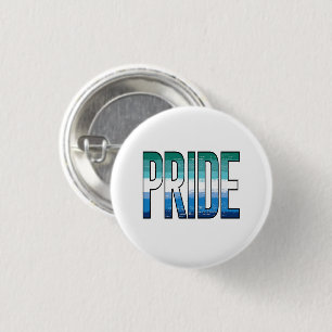 Gay Male Pride Word 3 Cm Round Badge