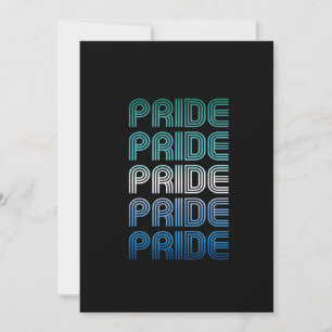 Gay Male Retro Pride Pride Holiday Card