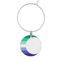 Gay Man Pride Flag Crescent Moon MLM LGBTQ+ 