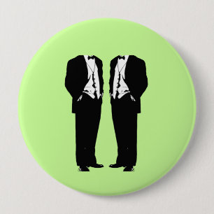 Gay Marriage 10 Cm Round Badge