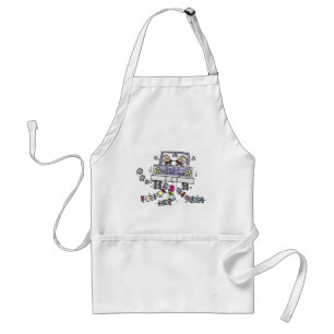 Gay Marriage Groom Just Married Standard Apron
