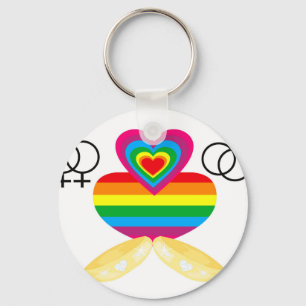 gay marriage key ring