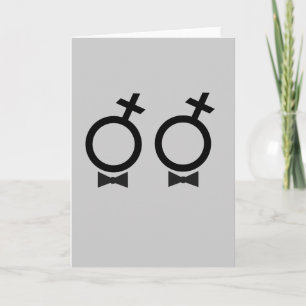 Gay Marriage T-shirt Card