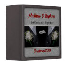 Gay Marriage Two Tuxes 1st Christmas