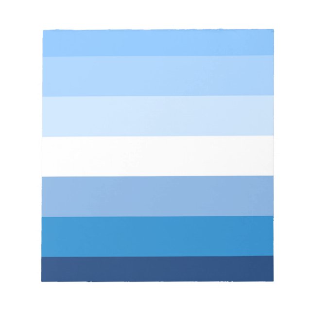 Gay men Flag Notepad (Front)