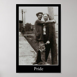 Gay men: Public display of affection and defiance Poster