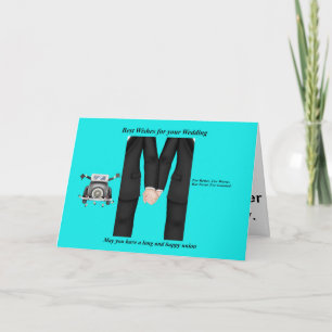 Gay Men Wedding Card