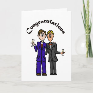 Gay Men Wedding Card  Customise It!