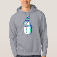 Gay Men's Pride Flag Snowman Snowperson