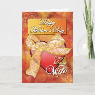 Gay Mothers Day Cards - Ribbon Heart