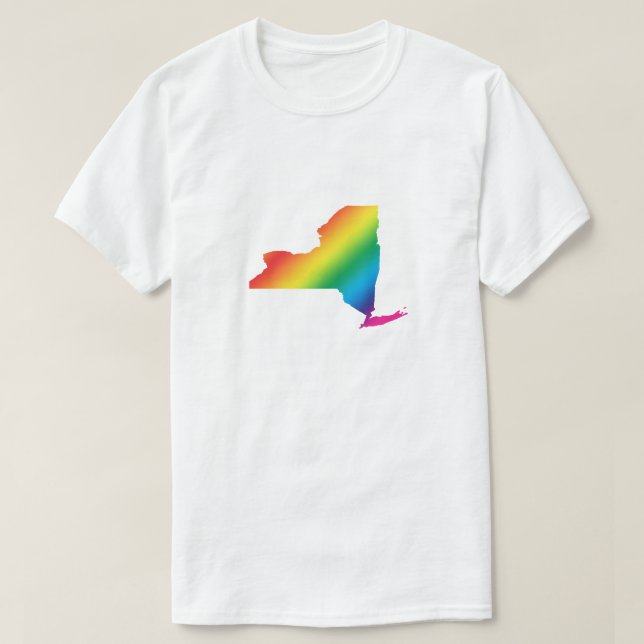 Gay New York Gay Pride Parade Gay Club Equality T-Shirt (Design Front)