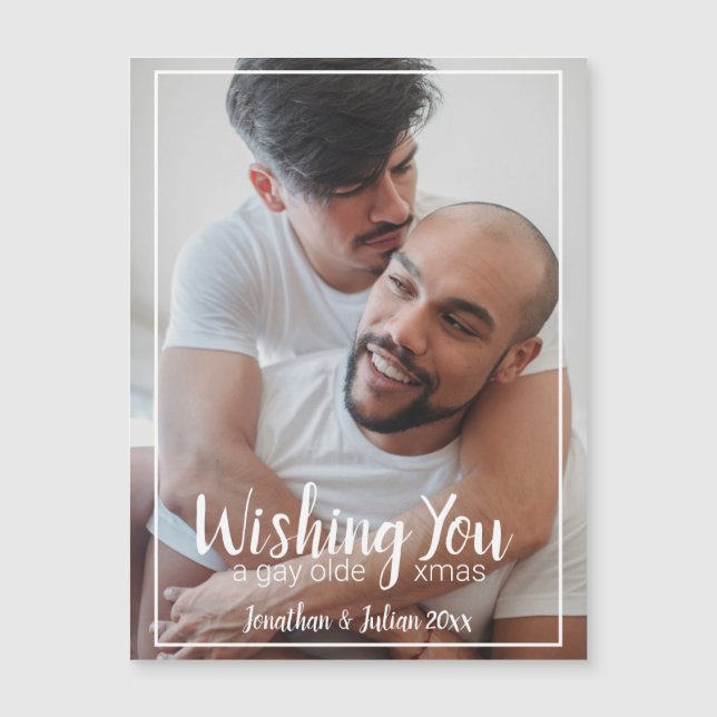 Gay Olde Christmas LGBTQ Holiday (Front)