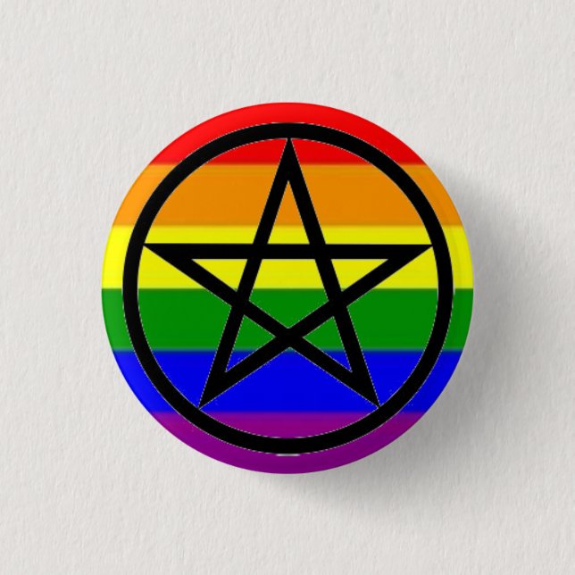 Gay Pagan 3 Cm Round Badge (Front)