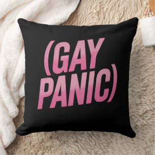 Gay Panic LGBTQ Protest Pride Cushion
