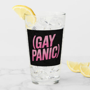 Gay Panic LGBTQ Protest Pride Glass