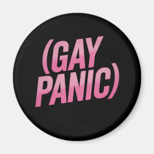 Gay Panic LGBTQ Protest Pride Magnet