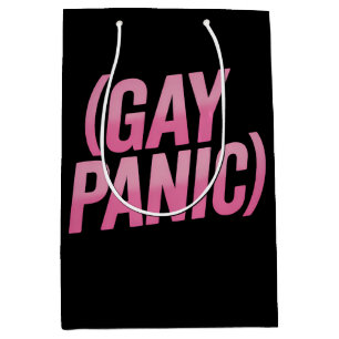 Gay Panic LGBTQ Protest Pride Medium Gift Bag