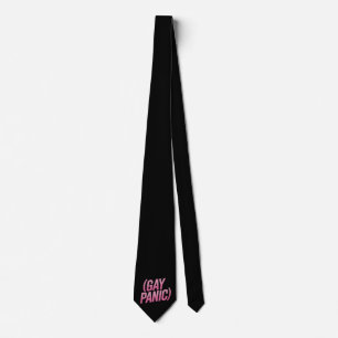 Gay Panic LGBTQ Protest Pride Tie