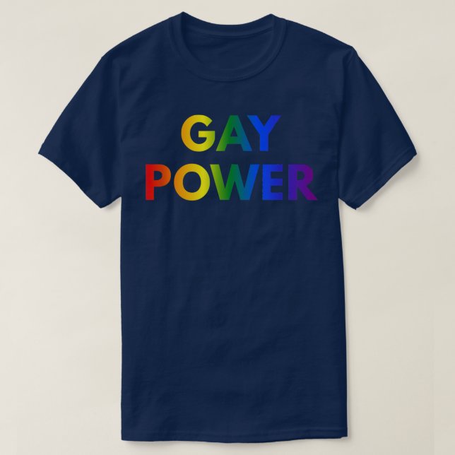 Gay Power Gay Rights Lgbt Pride s2383  T-Shirt (Design Front)