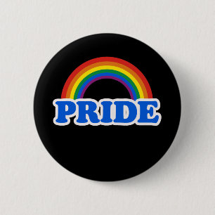 GAY PRIDE 6 CM ROUND BADGE