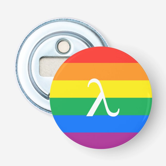 Gay Pride Activism Bottle Opener (Front)