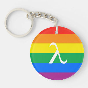 Gay Pride Activism Key Ring