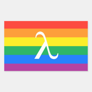 Gay Pride Activism Rectangular Sticker