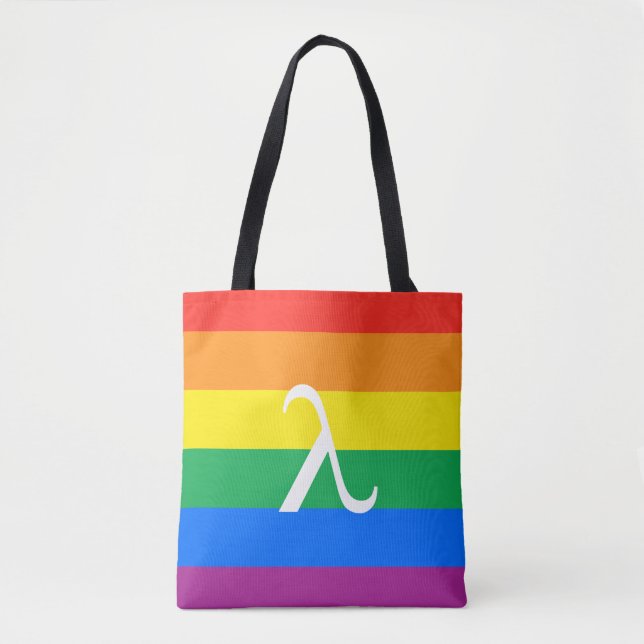 Gay Pride Activism Tote Bag (Front)
