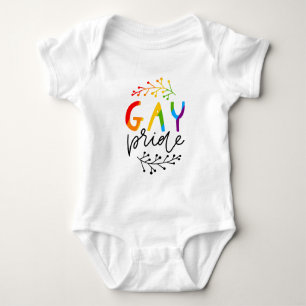 Gay Pride Baby Bodysuit
