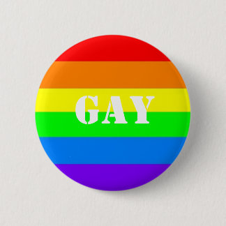 Gay Pride Button! 6 Cm Round Badge