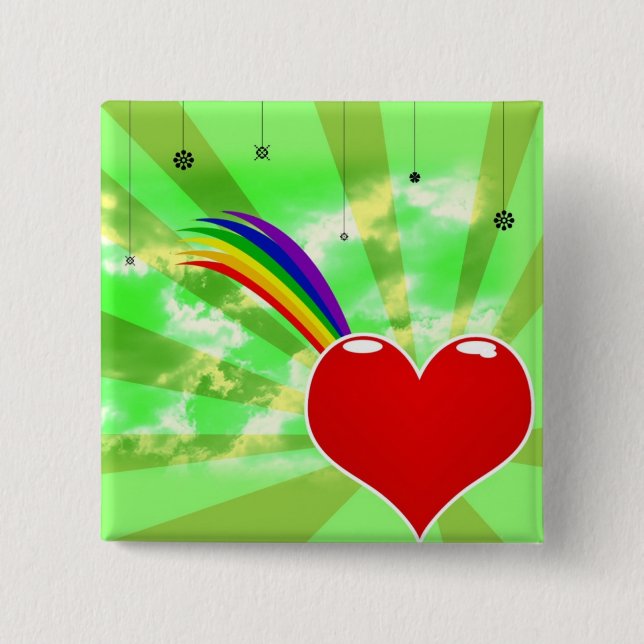 GAY PRIDE BUTTON 8 (Front)