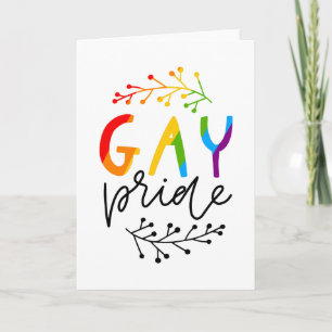 Gay Pride Card