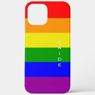 Gay Pride Colours Rainbow Flag Pride iPhone 12 Pro Max Case