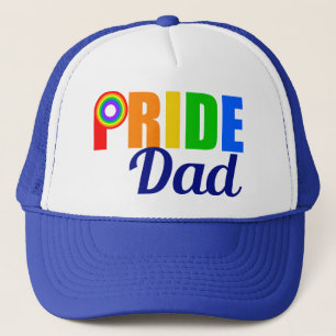 Gay Pride Dad Trucker Hat