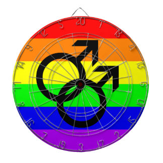 Gay Pride Dartboard