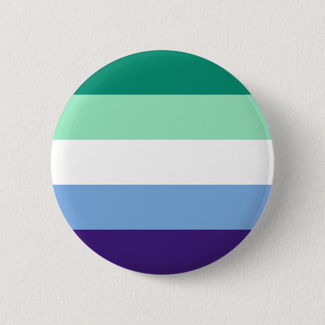 Gay Pride Flag 6 Cm Round Badge (Front)