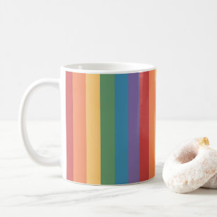 Gay Pride Flag Heathered Coffee Mug