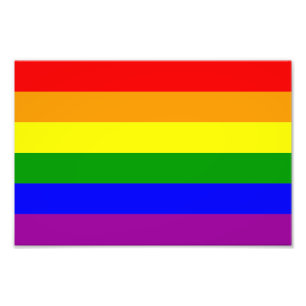Gay Pride Flag Photo Print