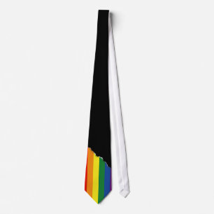 Gay pride Flag Tie