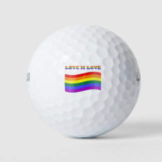 Gay Pride Golf Balls