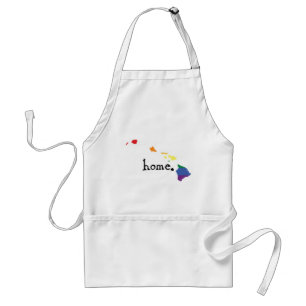 Gay Pride Home Hawaii Standard Apron