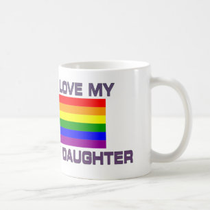 GAY PRIDE I LOVE MY GAY DAUGHTER COFFEE MUG