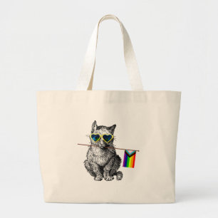 Gay Pride Large Tote Bag