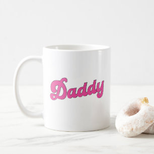 Gay Pride LGBT Pink Bear Gay Daddy  Coffee Mug