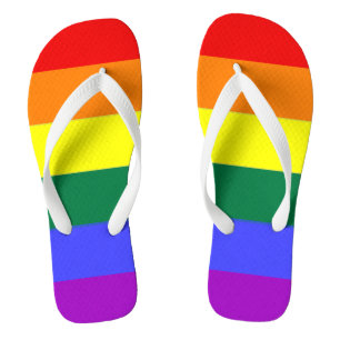Gay Pride LGBT Rainbow Flag Thongs