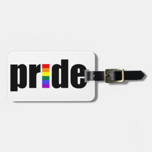 Gay Pride Luggage Tag