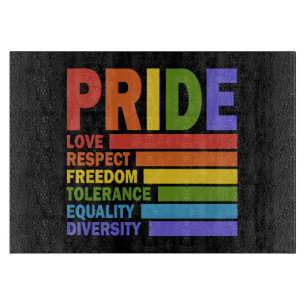 Gay Pride Month LGBT Cutting Board