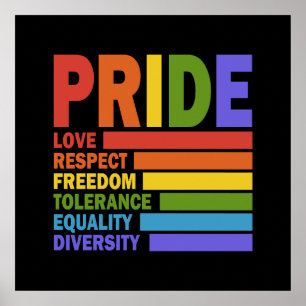 Gay Pride Month LGBT Poster