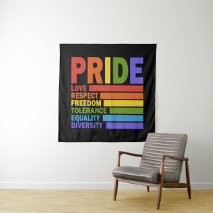 Gay Pride Month LGBT Tapestry