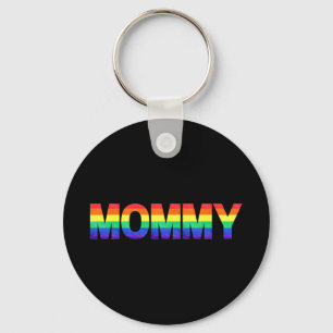 Gay Pride Month Lgbtq Mothers Day Rainbow Flag Que Key Ring